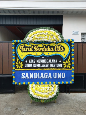 Papan Bunga Duka di Simpar